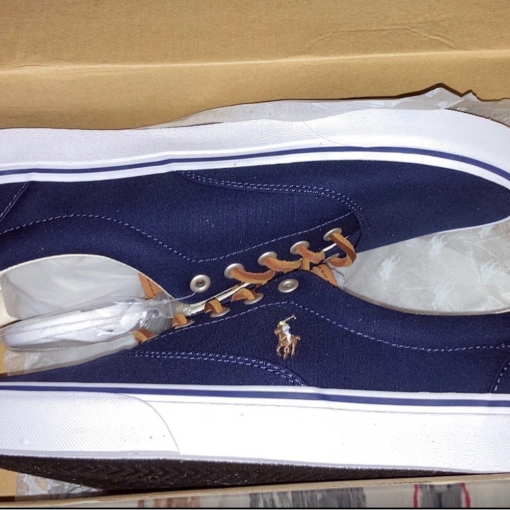Polo by Ralph Lauren Men's Dark Blue Sneakers